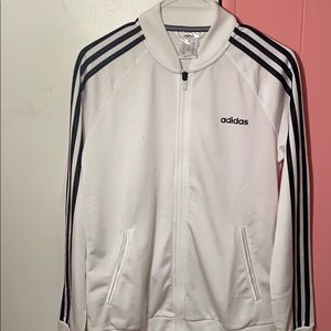 Black & White Adidas Jacket